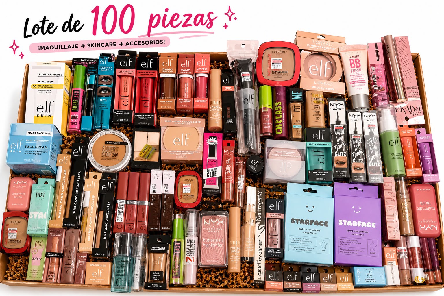 Lote de 100 Piezas