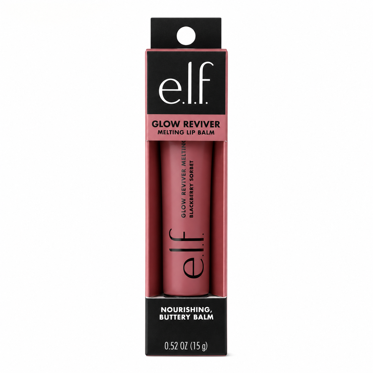 Bálsamo Labial e.l.f Glow Reviver Melting – Hidratación con Color Tono Blackberry Sorbet