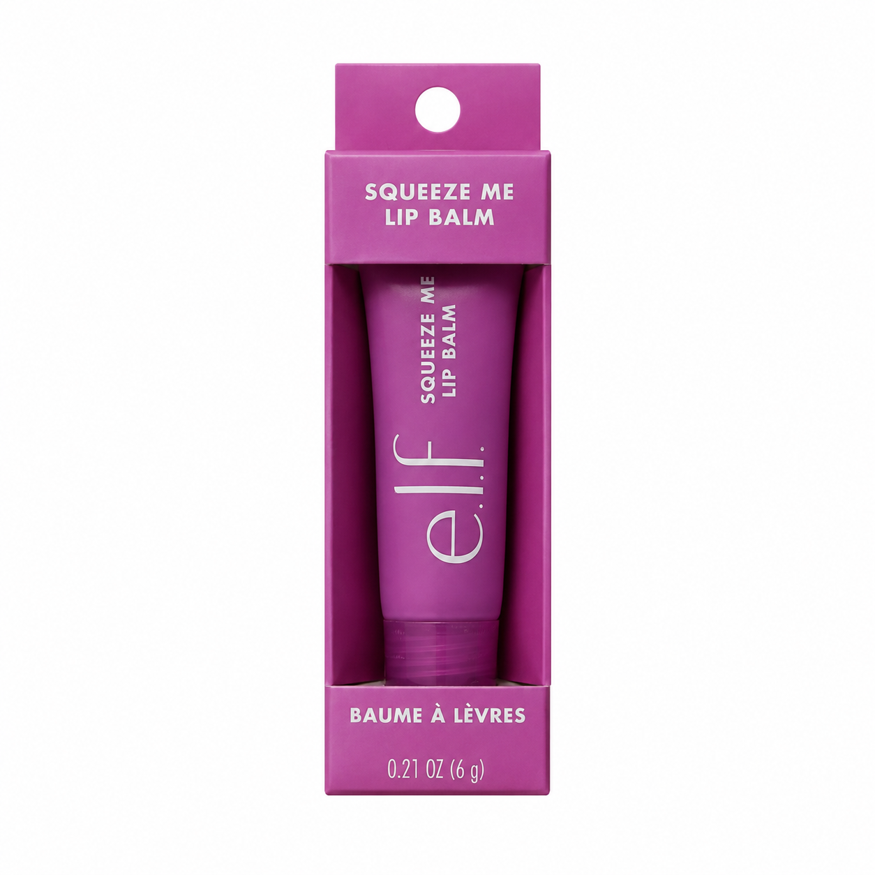 Bálsamo Labial e.l.f Squeeze Me – Hidratante con Aroma Tono Grape