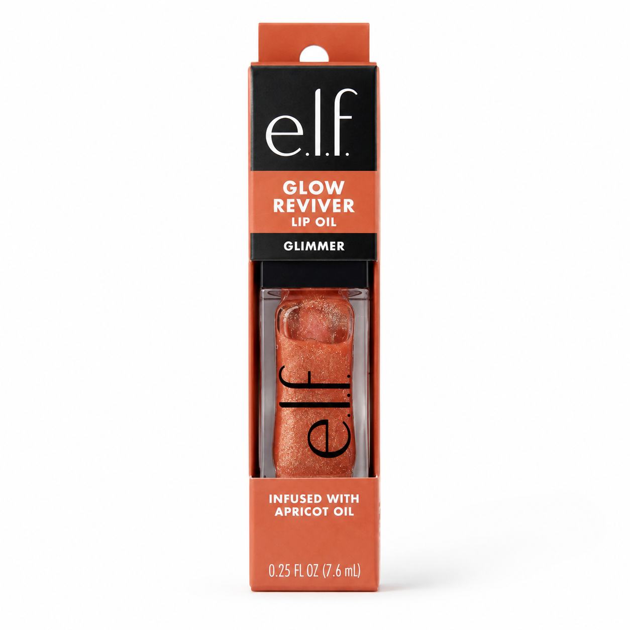 Aceite Labial e.l.f Glow Reviver Glimmer – Brillo con Destellos Tono Super-Neutral