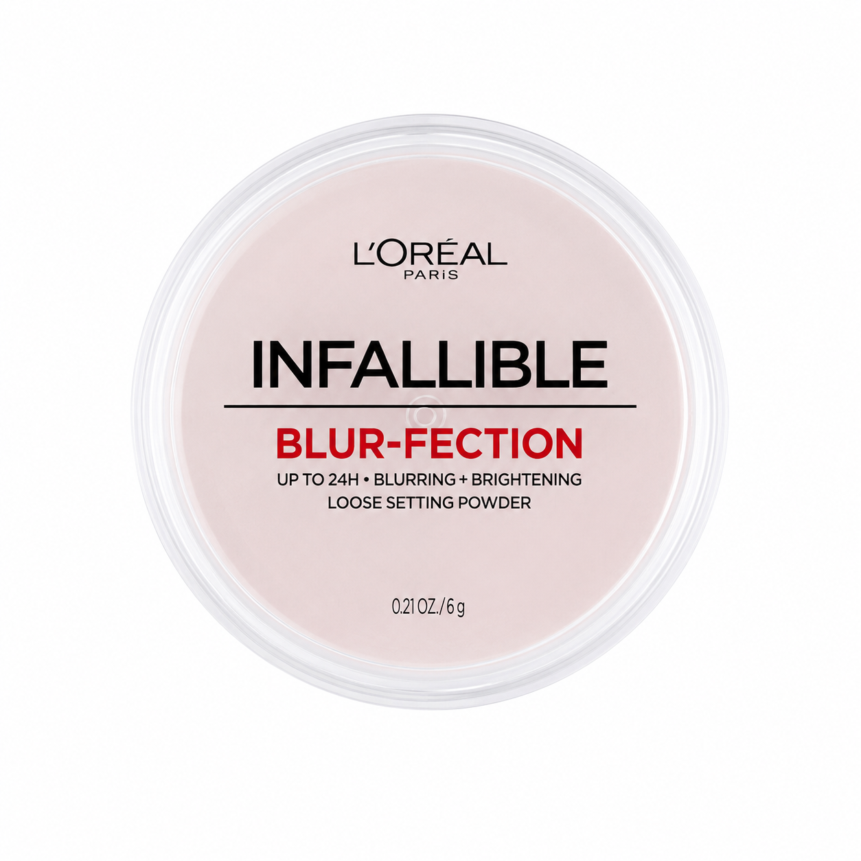 Polvo Fijador Suelto L'Oréal Infallible Blur-Fection – Difumina y Aclara Tono 05 Medium Deep