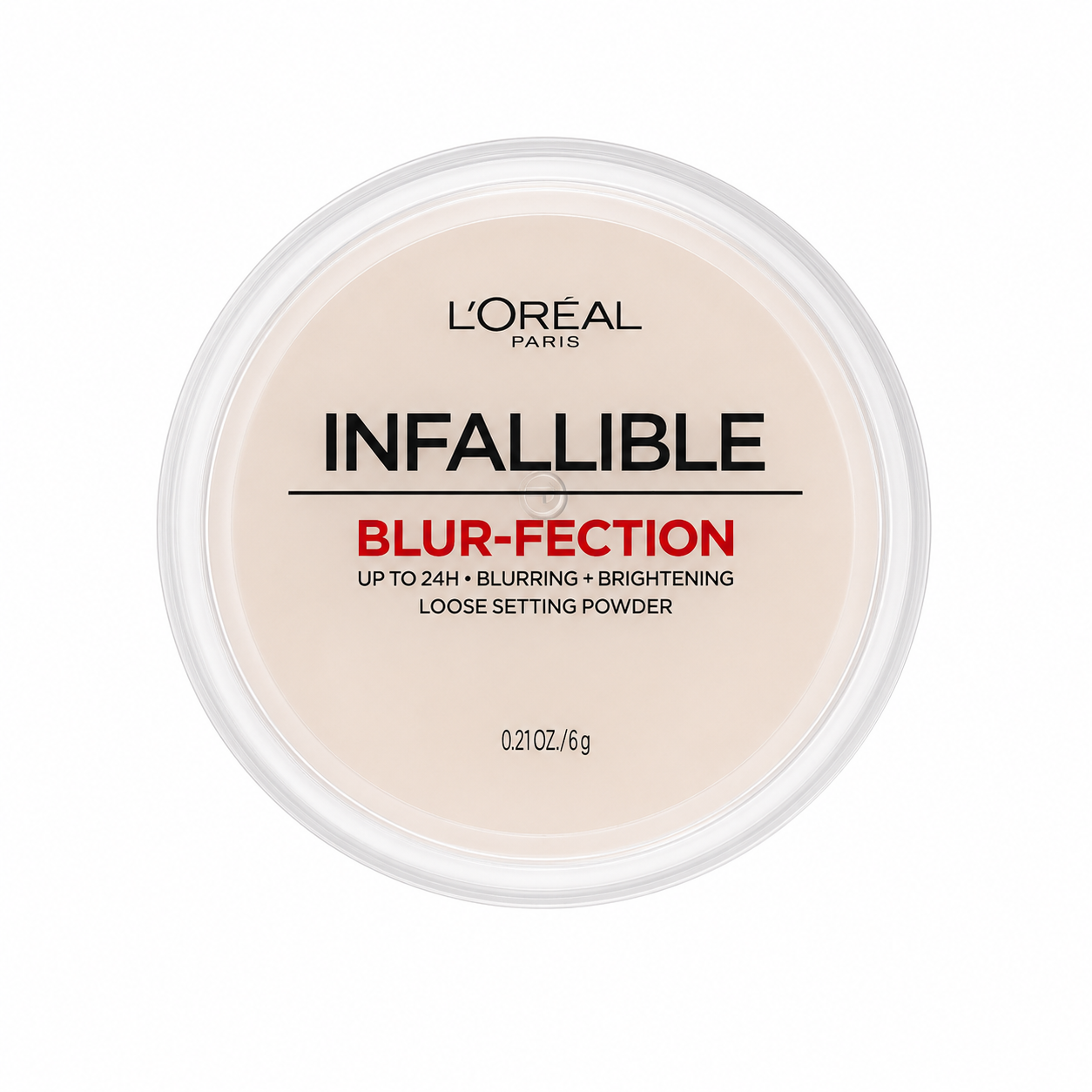 Polvo Fijador Suelto L'Oréal Infallible Blur-Fection – Traslúcido Tono 20 Translucent Light