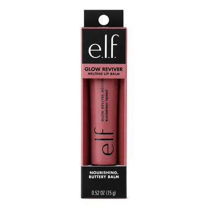 Bálsamo Labial e.l.f Glow Reviver Melting – Hidratación con Color Tono Blackberry Sorbet
