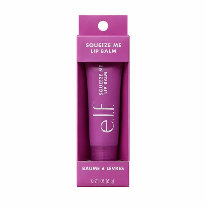 Bálsamo Labial e.l.f Squeeze Me – Hidratante con Aroma Tono Grape foto 1