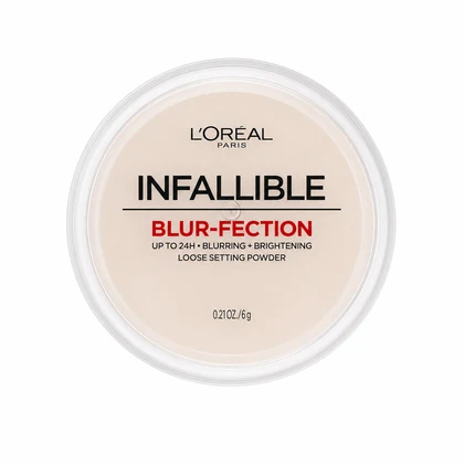 Polvo Fijador Suelto L'Oréal Infallible Blur-Fection – Traslúcido Tono 20 Translucent Light