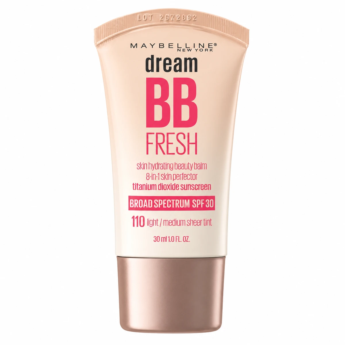 BB Cream Maybelline Dream BB Fresh 8-en-1 – Hidratante Tono 110 Light/Medium