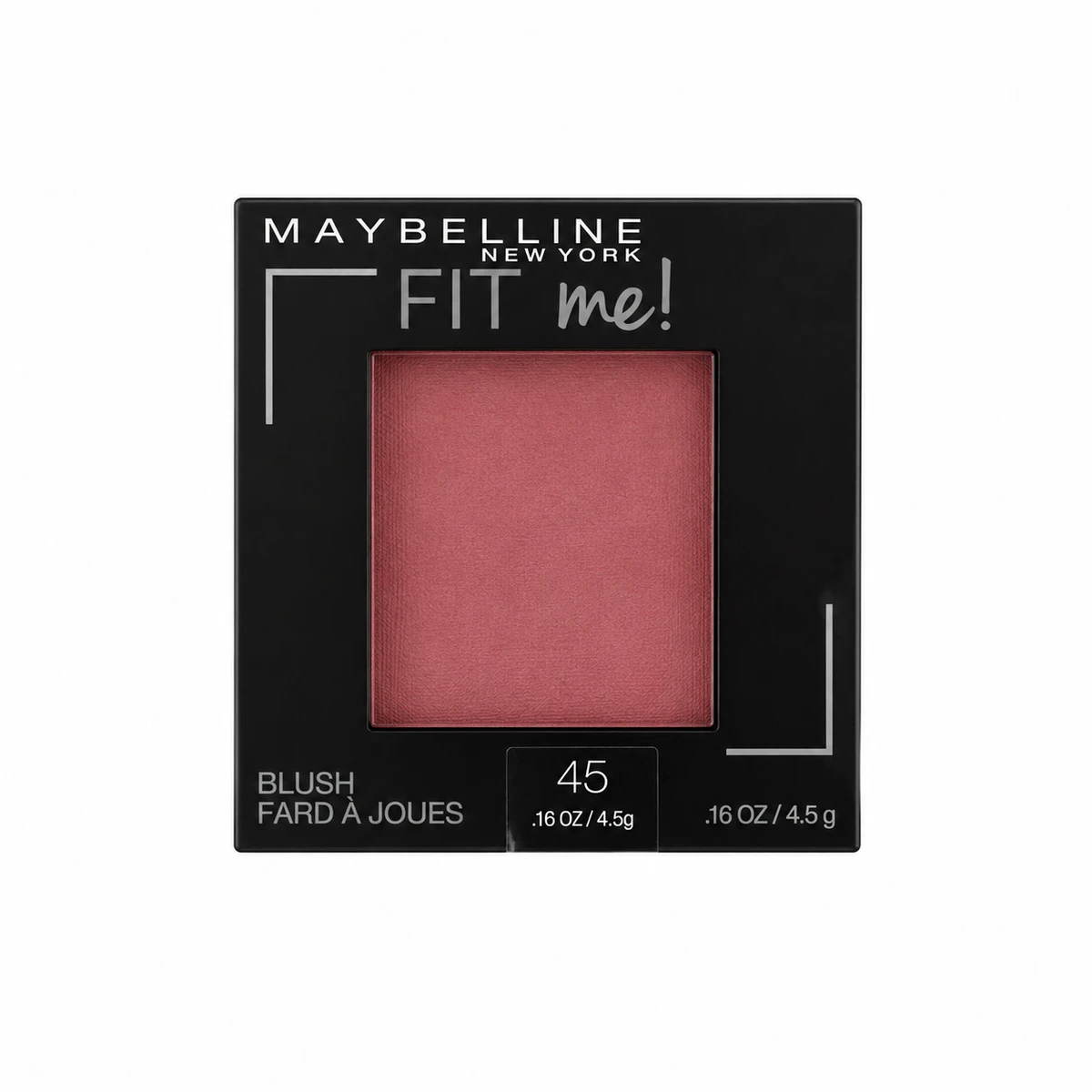 Rubor en Polvo Maybelline – Color Difuminable para un Toque Natural 45 Plum