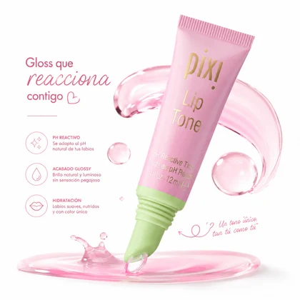 Brillo Labial Pixi LipTone pH Reactive – Color Personalizado Tono Prettiness foto 2