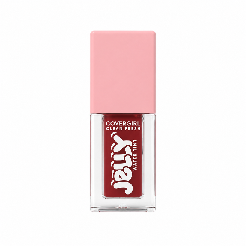 Tinta Labial CoverGirl Clean Fresh Jelly – Color Acuoso Hidratante 20 Cherry Burst