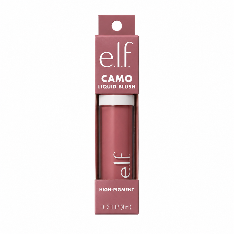 Rubor Líquido e.l.f Camo High-Pigment – Color Intenso Tono Bold-Faced Lilac