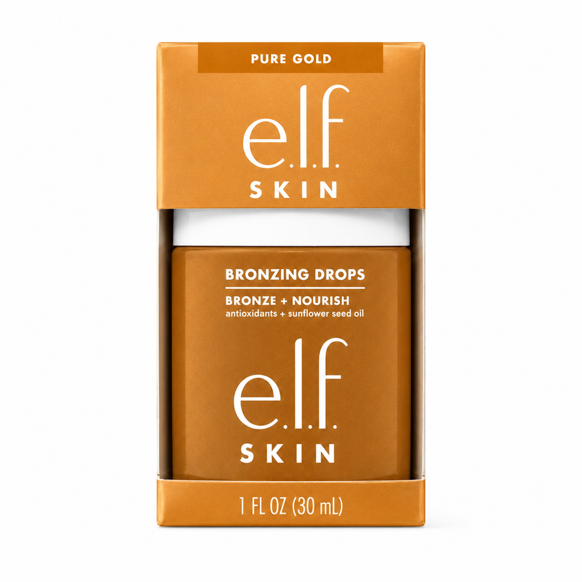 Gotas Bronceadoras e.l.f Skin Bronzing Drops – Glow Líquido Tono Bronze 3