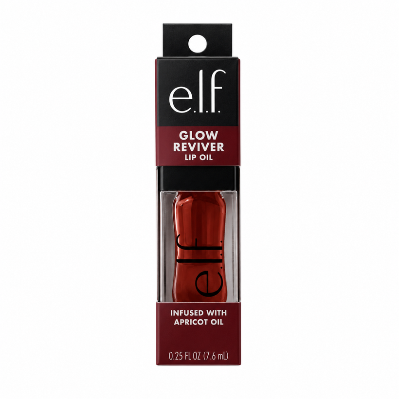 Aceite Labial e.l.f Glow Reviver – Brillo Hidratante Tono Jam Session