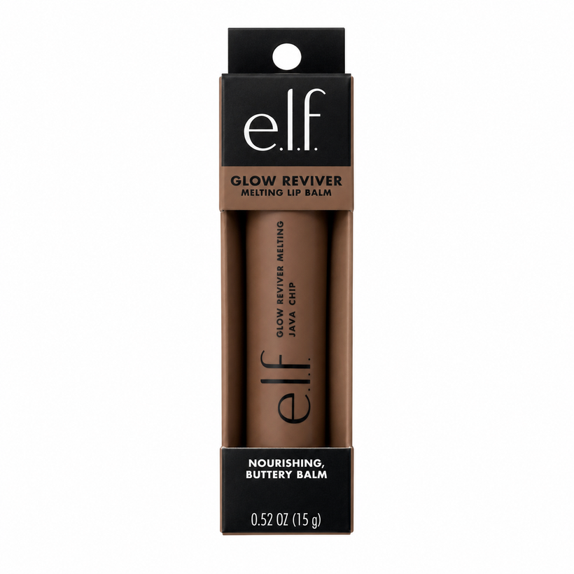 Bálsamo Labial e.l.f Glow Reviver Melting – Hidratación con Color Tono Java Chip