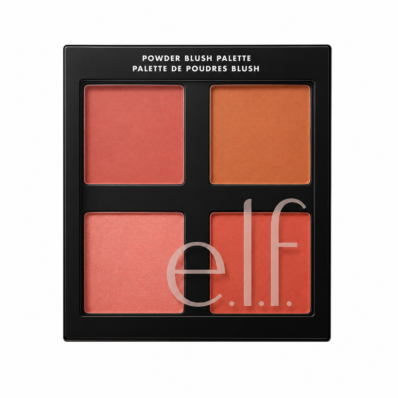 Paleta de Rubores en Polvo e.l.f Powder Blush Palette – Tono Light
