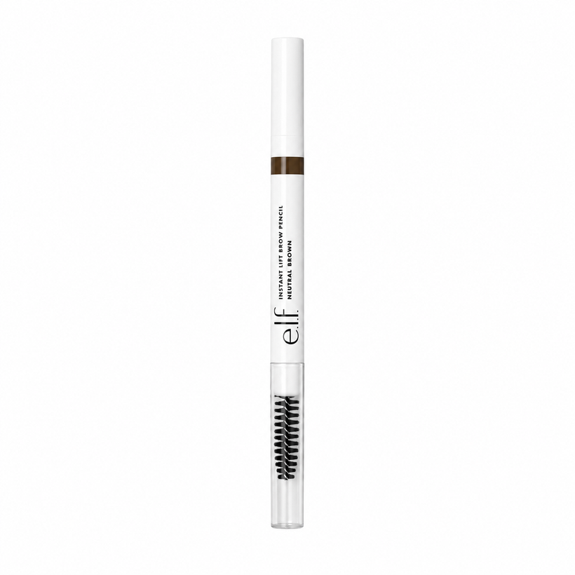 Lápiz de Cejas e.l.f Instant Lift – Define y Rellena Tono Neutral Brown