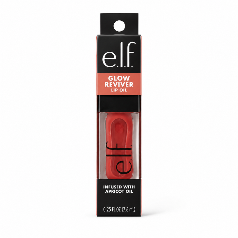 Aceite Labial e.l.f Glow Reviver – Brillo Hidratante Tono Rose Envy