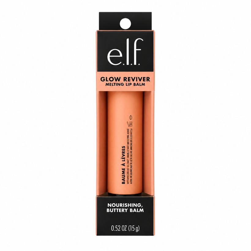 Bálsamo Labial e.l.f Glow Reviver Melting – Hidratación con Color Tono Vanilla Toffee