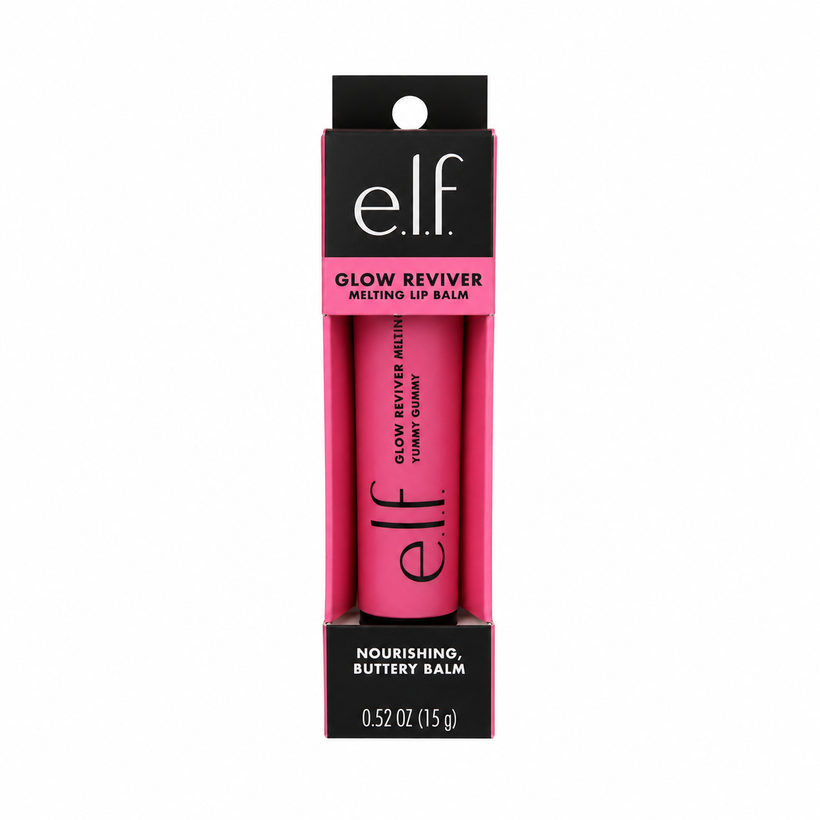 Bálsamo Labial e.l.f Glow Reviver Melting – Hidratación con Color Tono Yummy Gummy