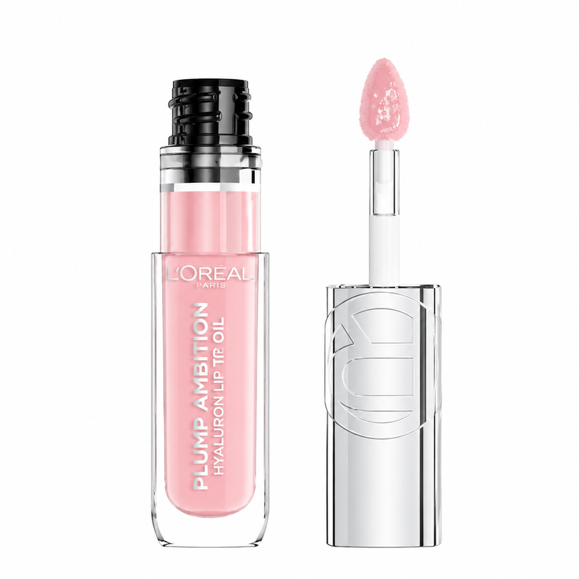 Aceite Labial L'Oréal Plump Ambition pH – Lip Oil que se Adapta a tu Tono 020 pH Rosé