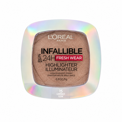 Iluminador Líquido L'Oréal Infallible 24H Fresh Wear – Glow Tono 15 Champagne Glow