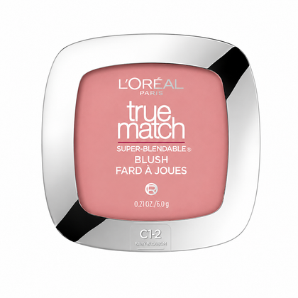 Rubor en Polvo L'Oréal True Match – Color Natural Difuminable C1-2 Baby Blossom