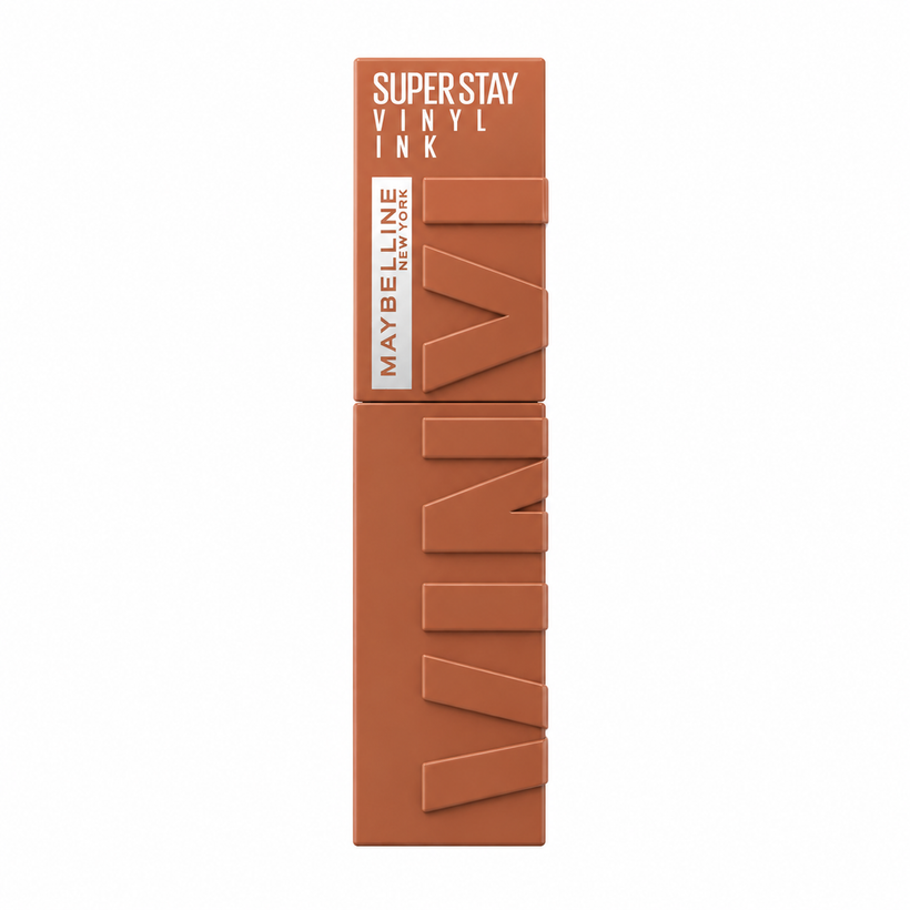 Labial Líquido Maybelline Super Stay Vinyl Ink – Brillo Vinilo Larga Duración 105 Golden