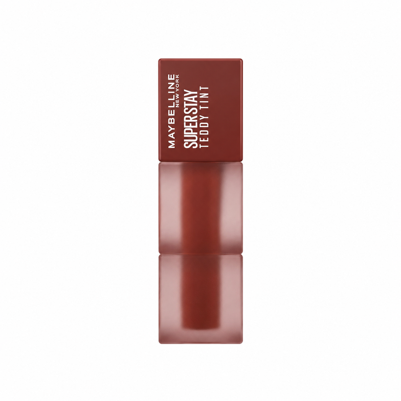 Tinta Labial Maybelline SuperStay Teddy Tint – Color Mate Aterciopelado 110 Faux Freckle