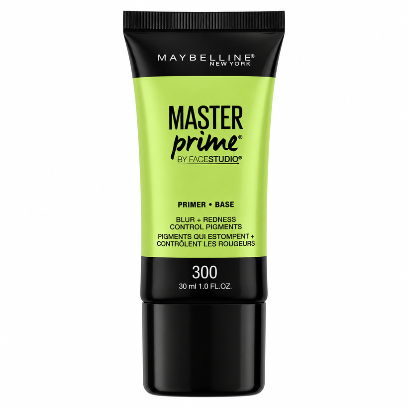 Primer Facial Maybelline Master Prime – Prebase Difumina Poros y Rojeces