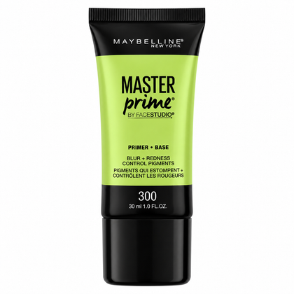 Primer Facial Maybelline Master Prime – Prebase Difumina Poros y Rojeces