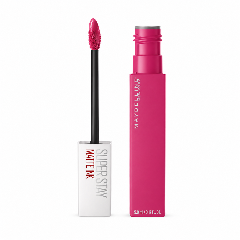Labial Líquido Mate Maybelline Super Stay Matte Ink – Hasta 16H de Duración 30 Romantic