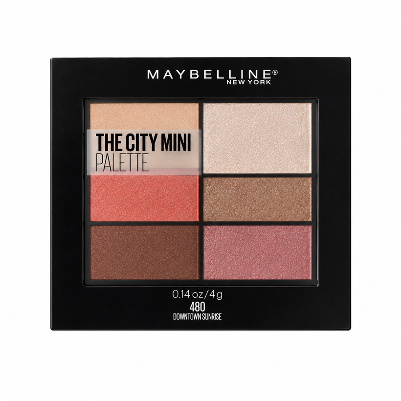 Paleta de Sombras Maybelline The City Mini – 6 Tonos Coordinados 430 Downtown Sunrise
