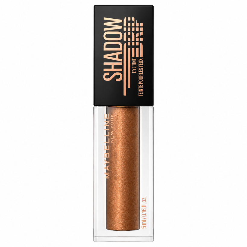 Sombra Líquida Maybelline Shadow Eye Tint – Color Intenso Tono 45 Bronze Drip