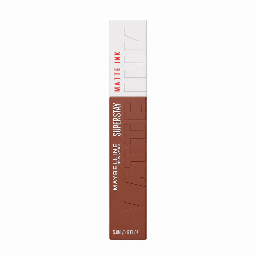 Labial Líquido Mate Maybelline SuperStay Matte Ink – Hasta 16H de Duración 515 Renegade