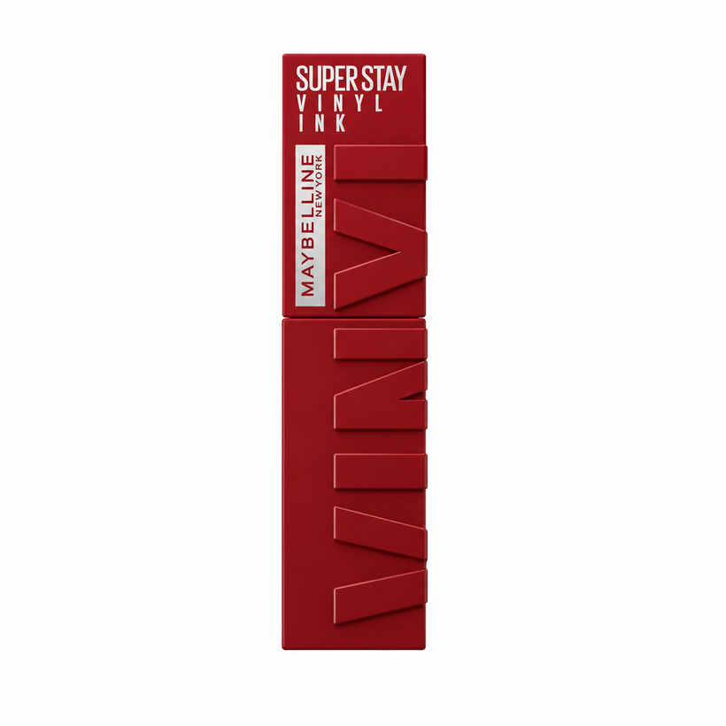 Labial Líquido Maybelline SuperStay Vinyl Ink – Brillo Vinilo Larga Duración 55 Royal