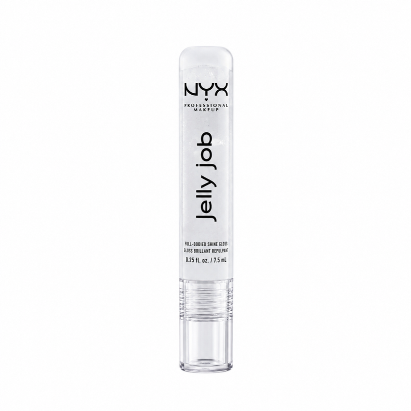 Brillo Labial NYX Glow Lip Gloss – Gloss Jugoso de Alto Brillo 01 Just Jelly