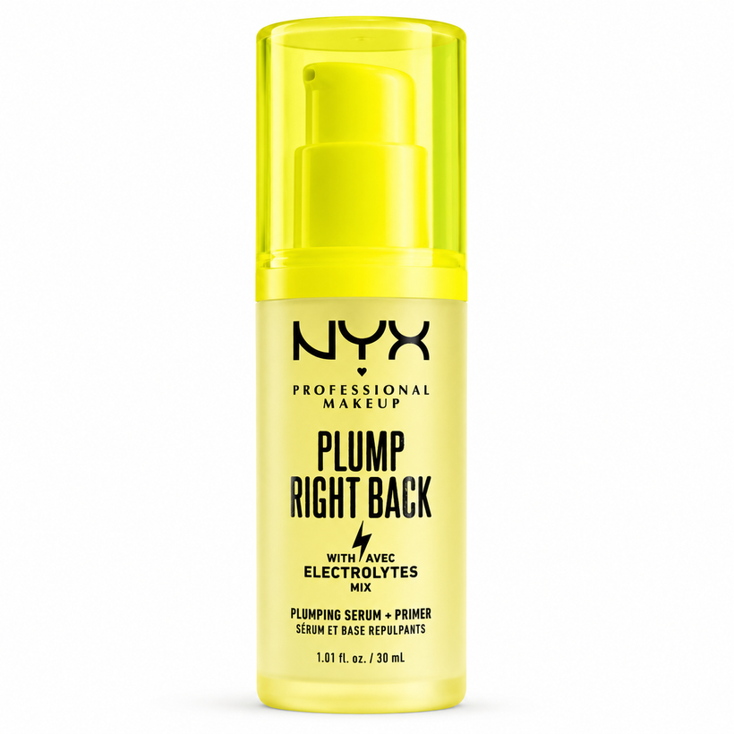 Primer Facial NYX Plump Right Back – Prebase Hidratante con Ácido Hialurónico