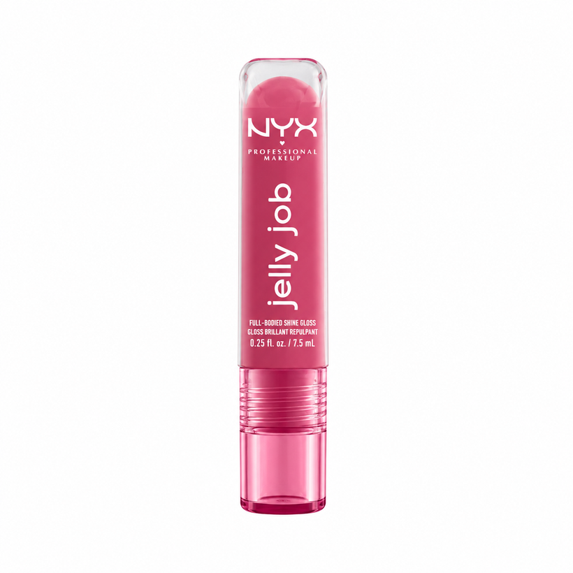 Brillo Labial NYX Jelly Blushin' – Gloss Jugoso de Alto Brillo 07 Jelly Blushin'