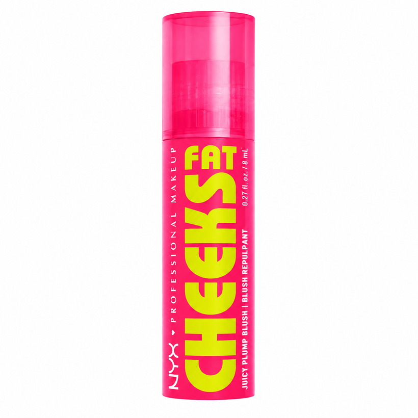 Rubor Líquido NYX Fat Cheeks Juicy Plump – Acabado Jugoso Tono Guava Gush