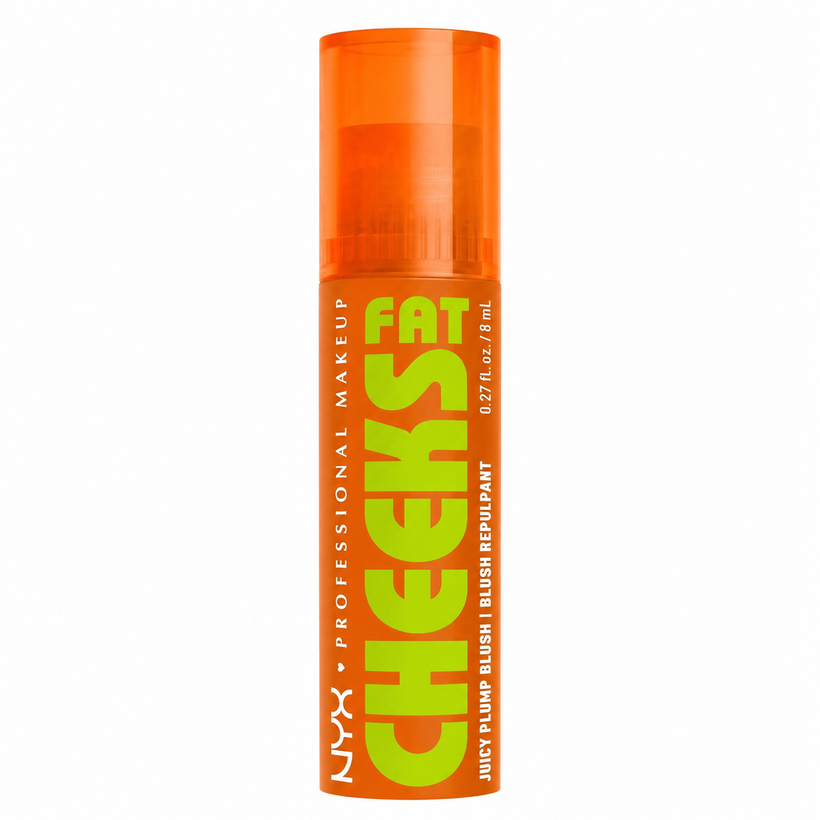 Rubor Líquido NYX Fat Cheeks Juicy Plump – Acabado Jugoso Tono Papaya Plump