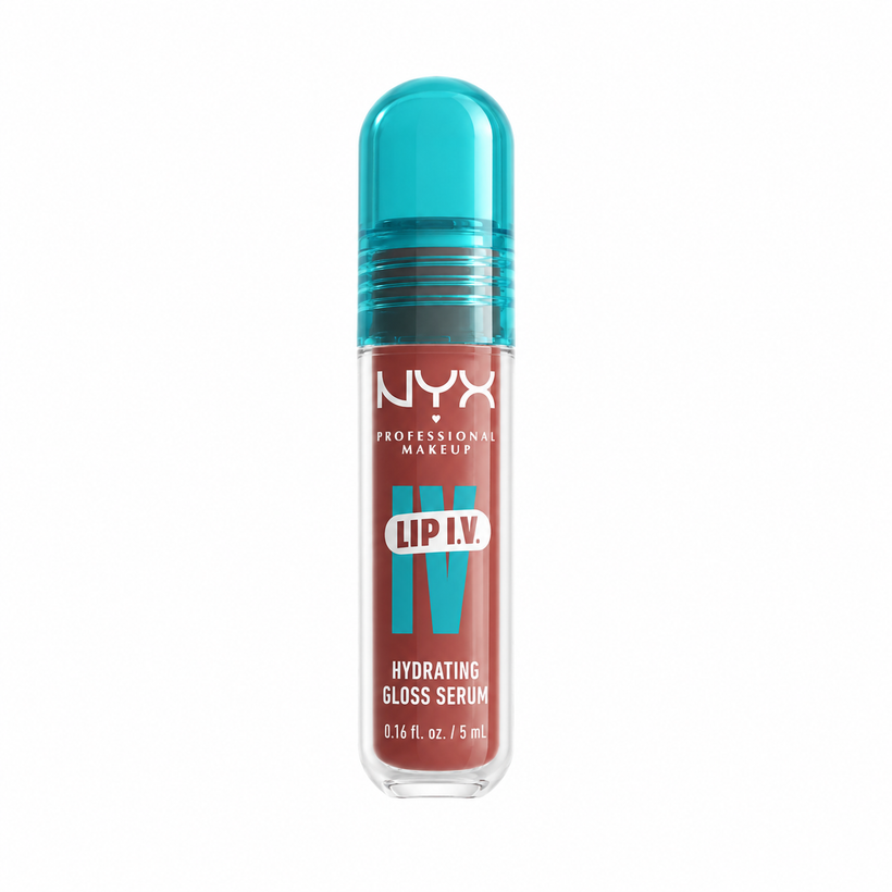 Gloss Serum NYX Lip I.V. – Brillo Hidratante con Efecto Volumen 13 Cranberry Splash