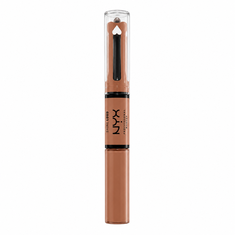 Labial Líquido NYX Shine Loud – Alto Pigmento y Brillo de Larga Duración Global Citizen