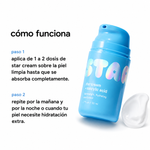 Crema Hidratante Starface Star Cream con Ácido Salicílico – Ligera para Piel con Granitos foto 2