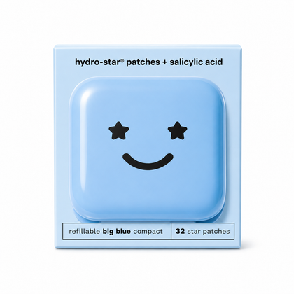 Parches para Granitos Starface Hydro-Star + Ácido Salicílico – Estuche Recargable Big Blue