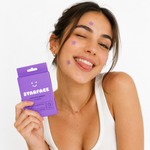 Parches para Granitos Starface Hydro-Star – Hidrocoloide en Forma de Estrella Tono Purple foto 4