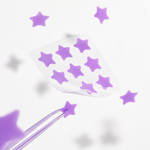 Parches para Granitos Starface Hydro-Star – Hidrocoloide en Forma de Estrella Tono Purple foto 5